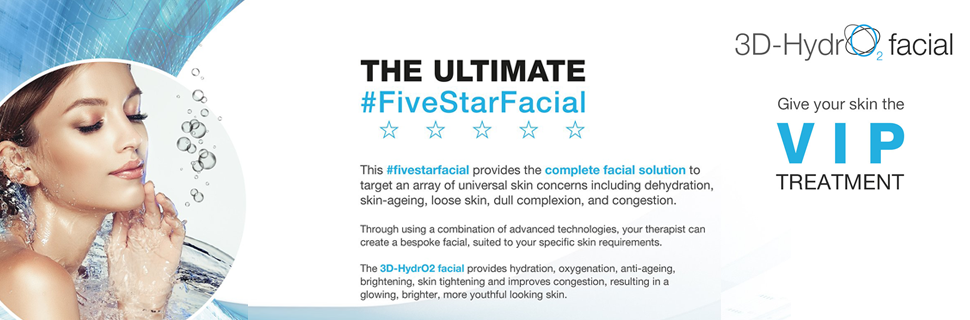 3D-HydrO2 facial treatment